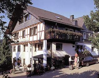 Pension Zur Schoenen Aussicht Hallenberg Exterior photo